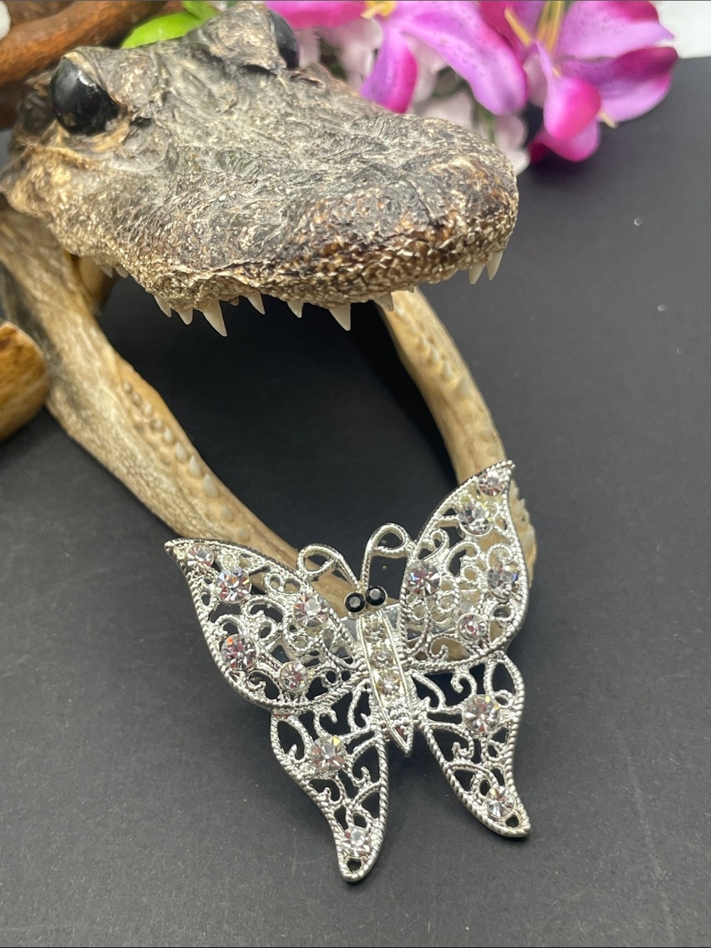 Butterfly brooch modern